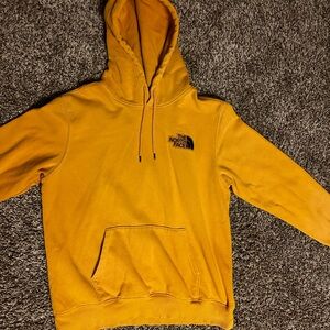 The North Face Men's Yellow Hoodie